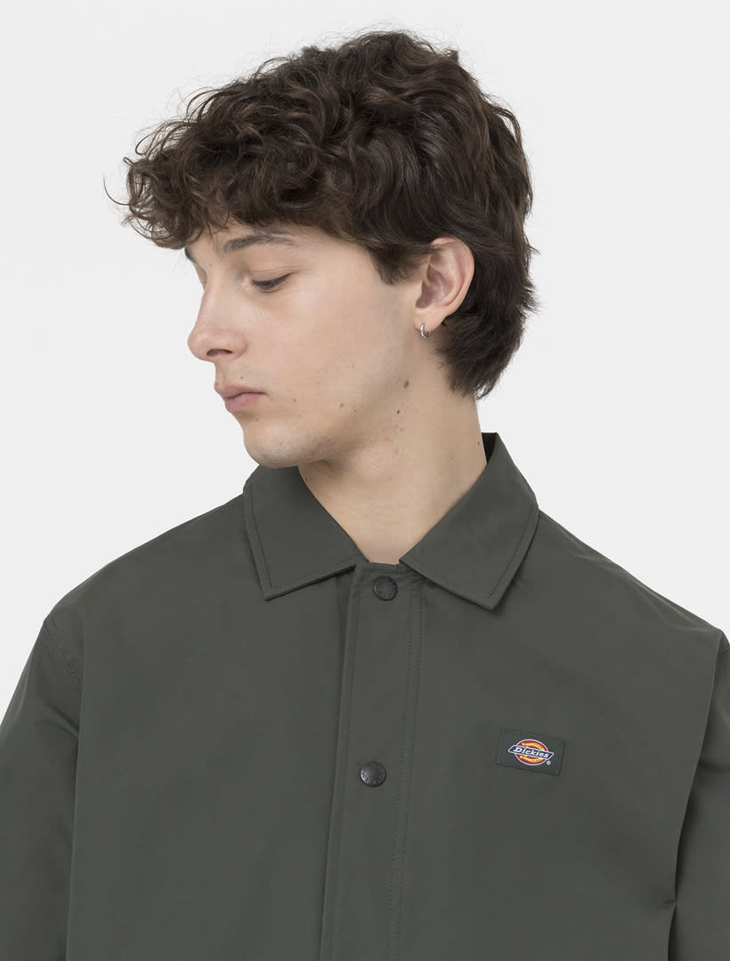 Shop Dickies Oakport Coach In Olive Green