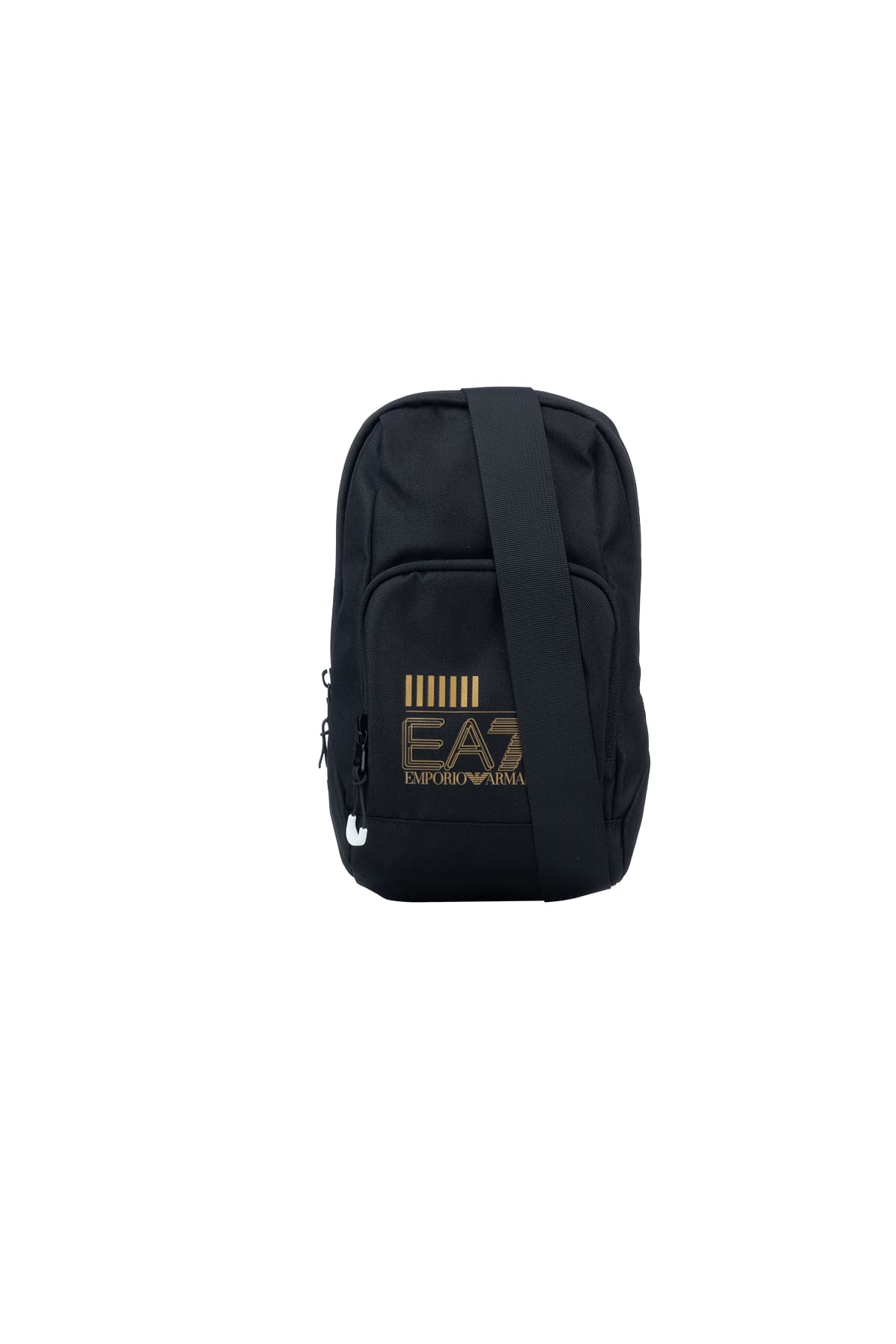 Ea7 Borse A Tracolla In Black Logo White