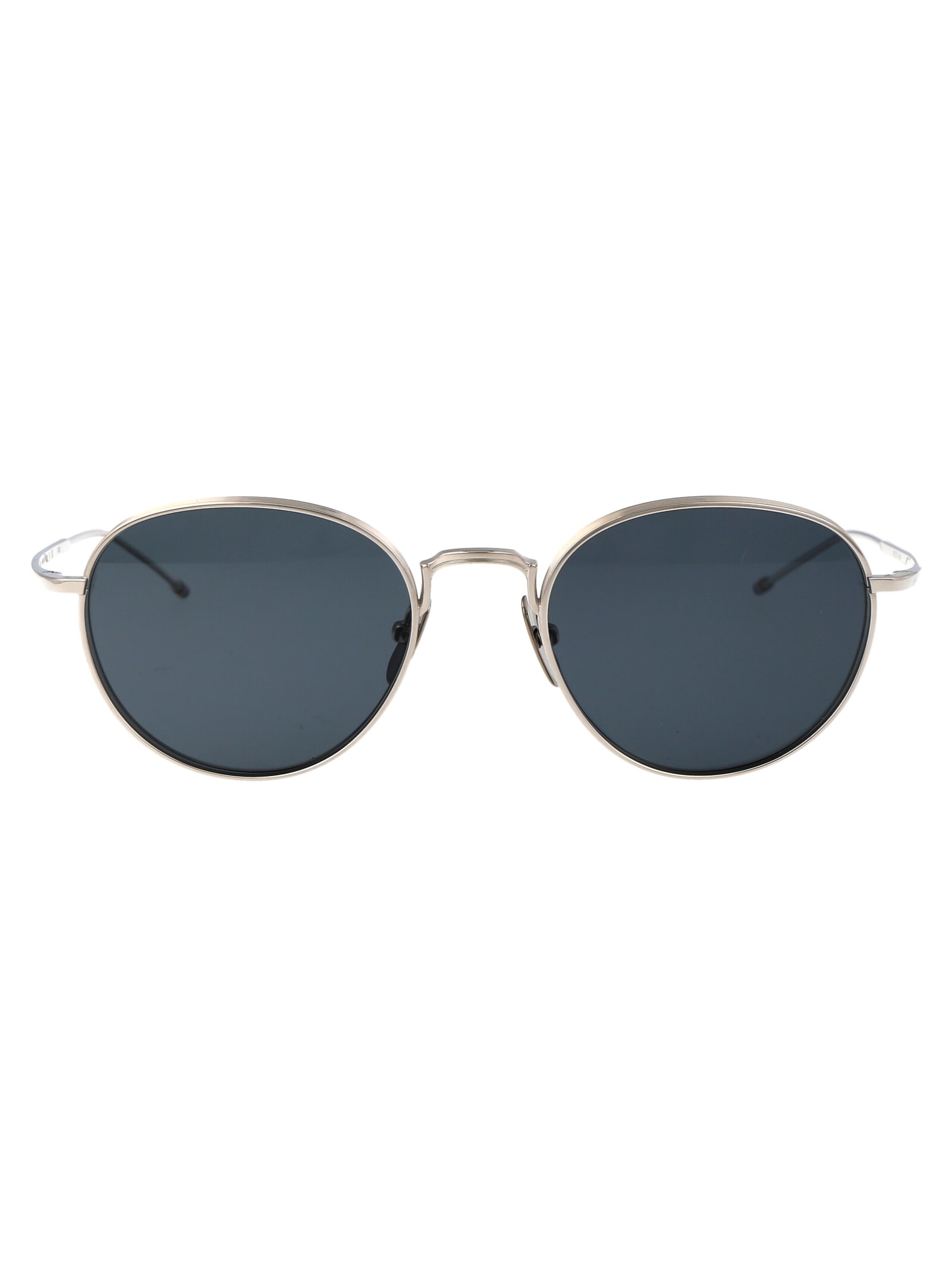 Shop Thom Browne Ues119a-g0001-046-52 Sunglasses In 046 Silver