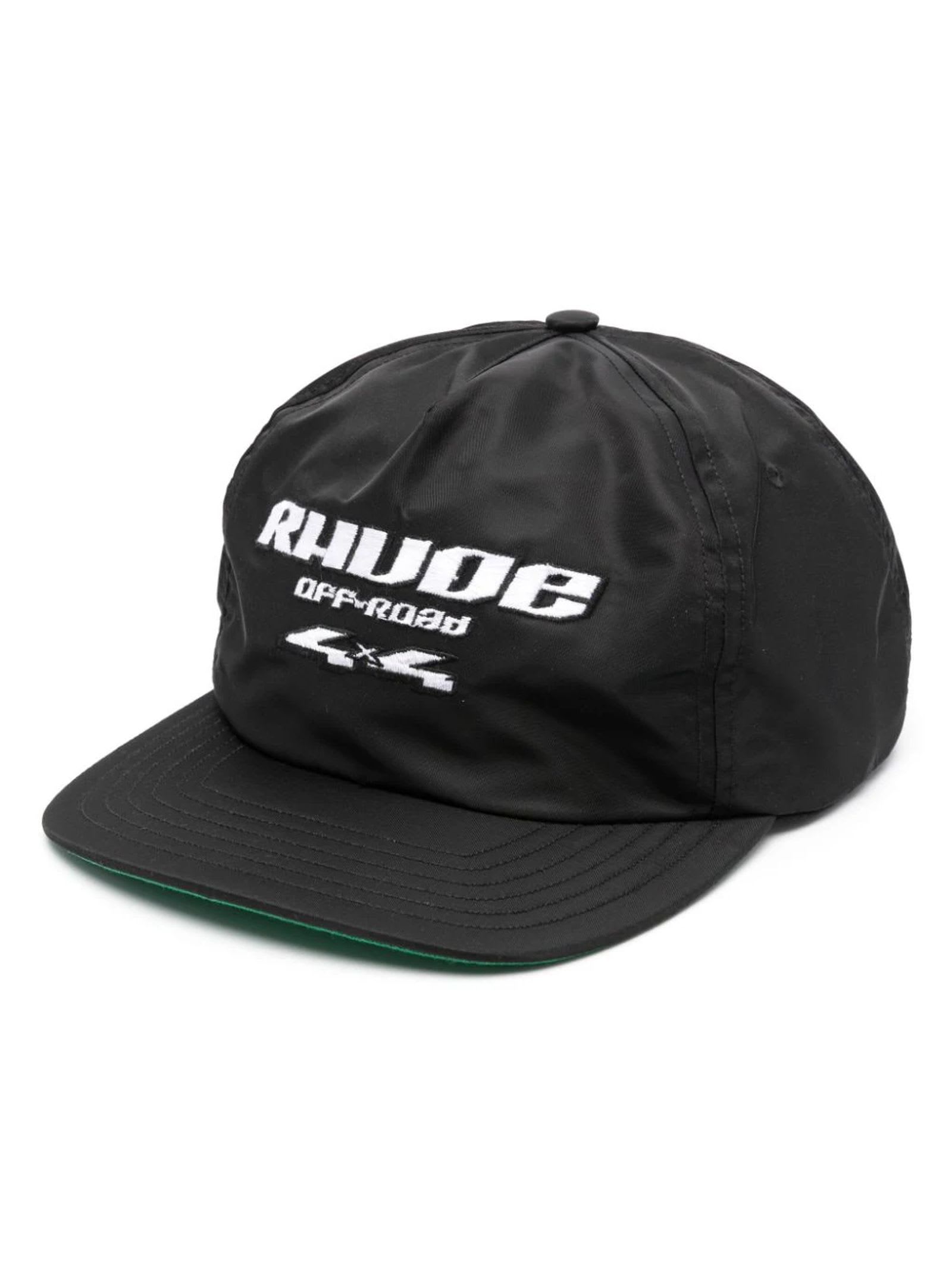 RHUDE BLACK OFF-ROAD 4X4 HAT