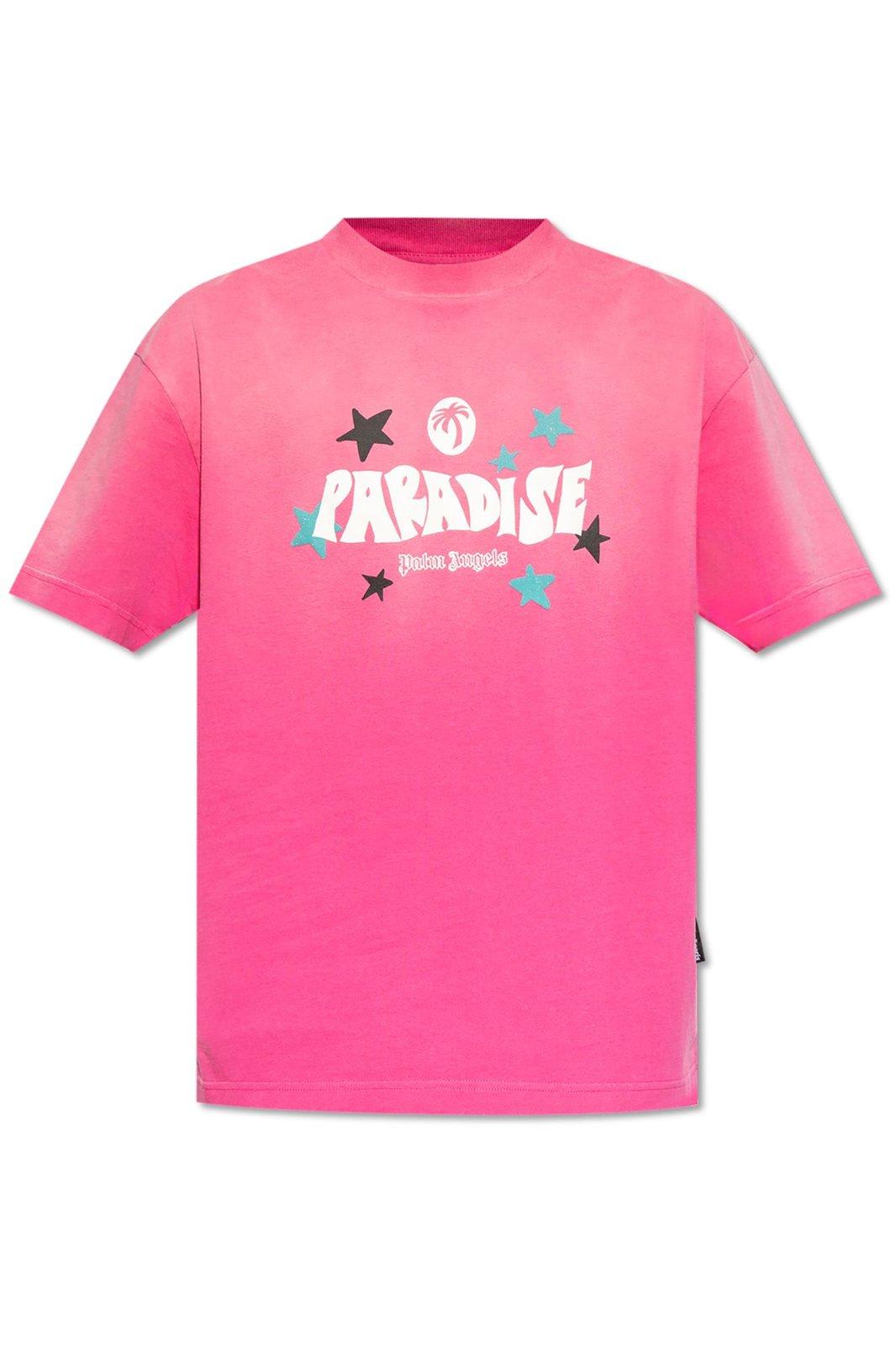 Paradise Printed Crewneck T-shirt