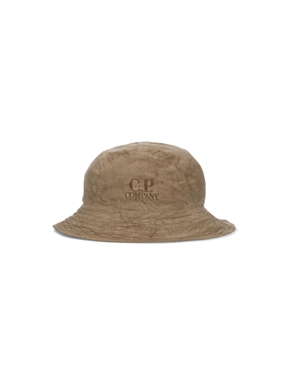 Shop C.p. Company Ba-tic Light Bucket Hat In Brown