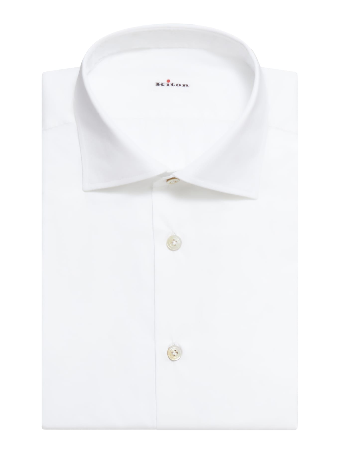 Shop Kiton Shirt In White