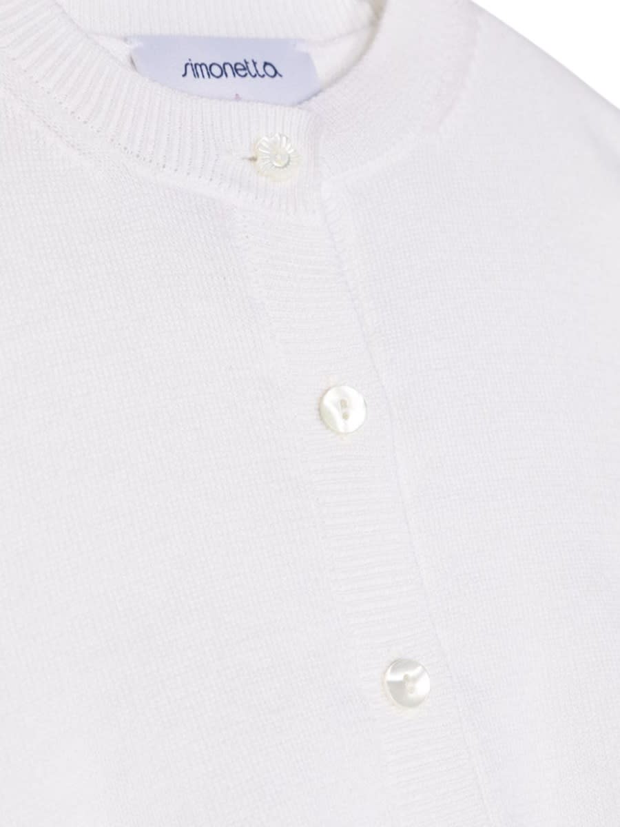 Simonetta Cardigan In White