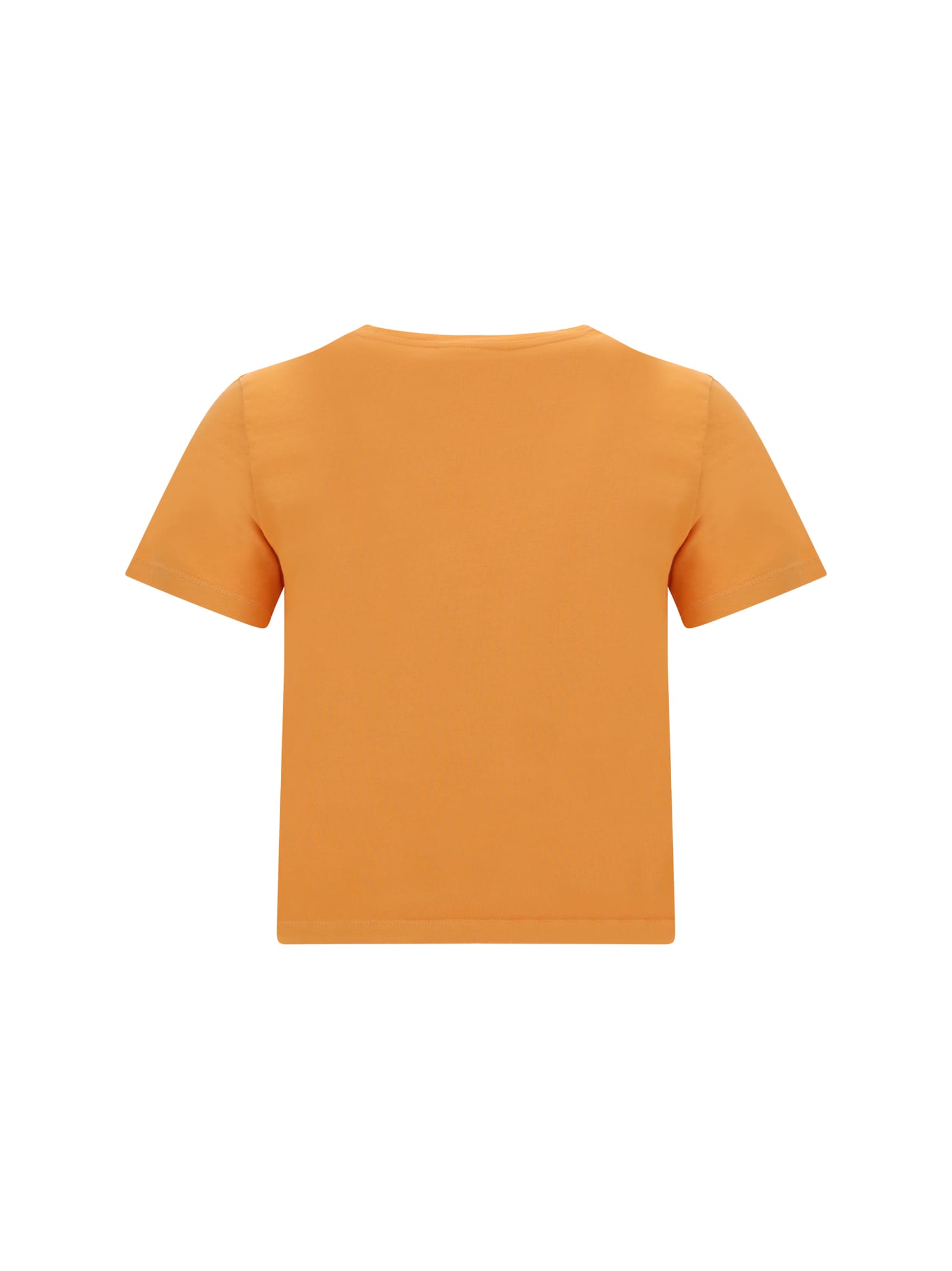 Shop Maison Kitsuné T-shirt In Orange