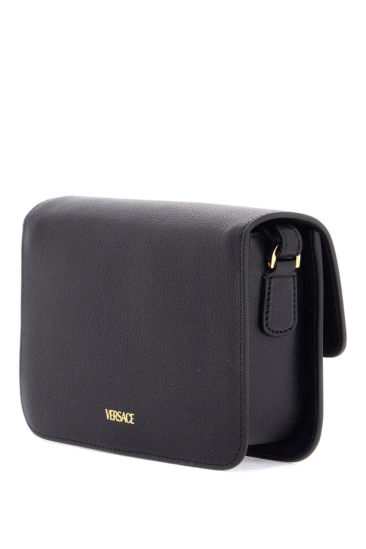 Versace Medusa Biggie Messenger In Blackgold
