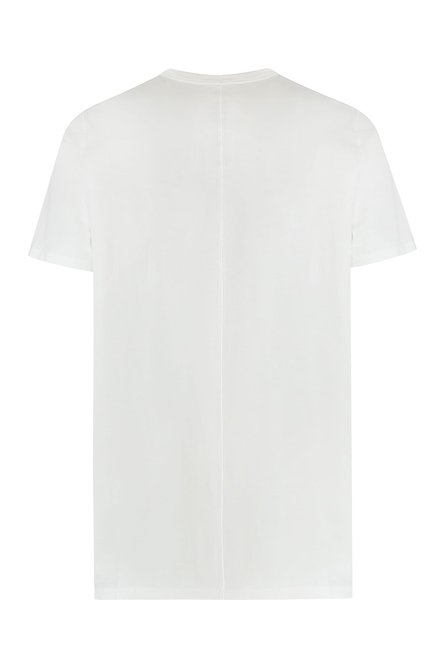 Rick Owens Short-sleeved T-shirt In White