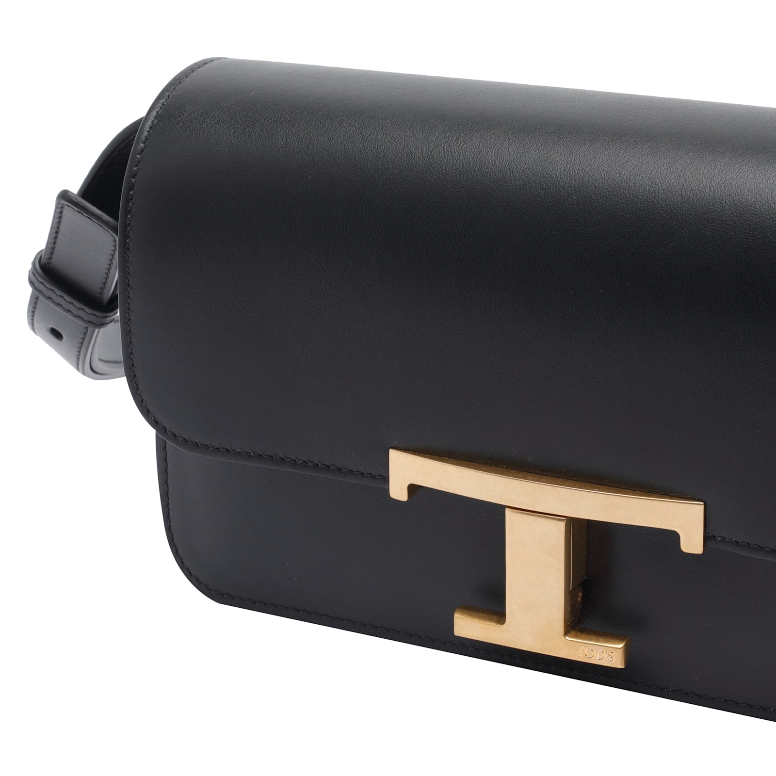 Tod's Micro T Timeless Crossbody Bag In Black