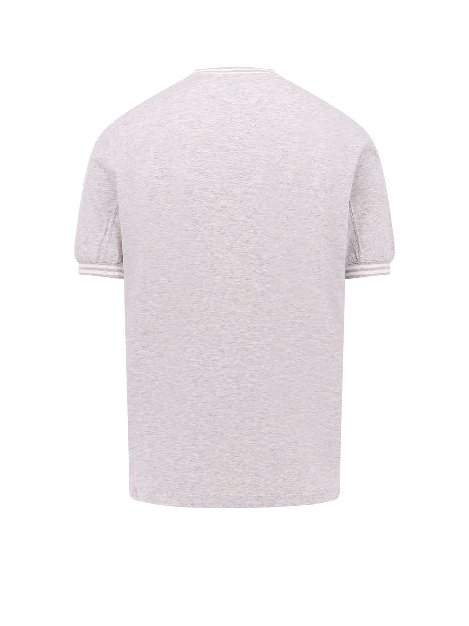 Shop Brunello Cucinelli T-shirt In Grey