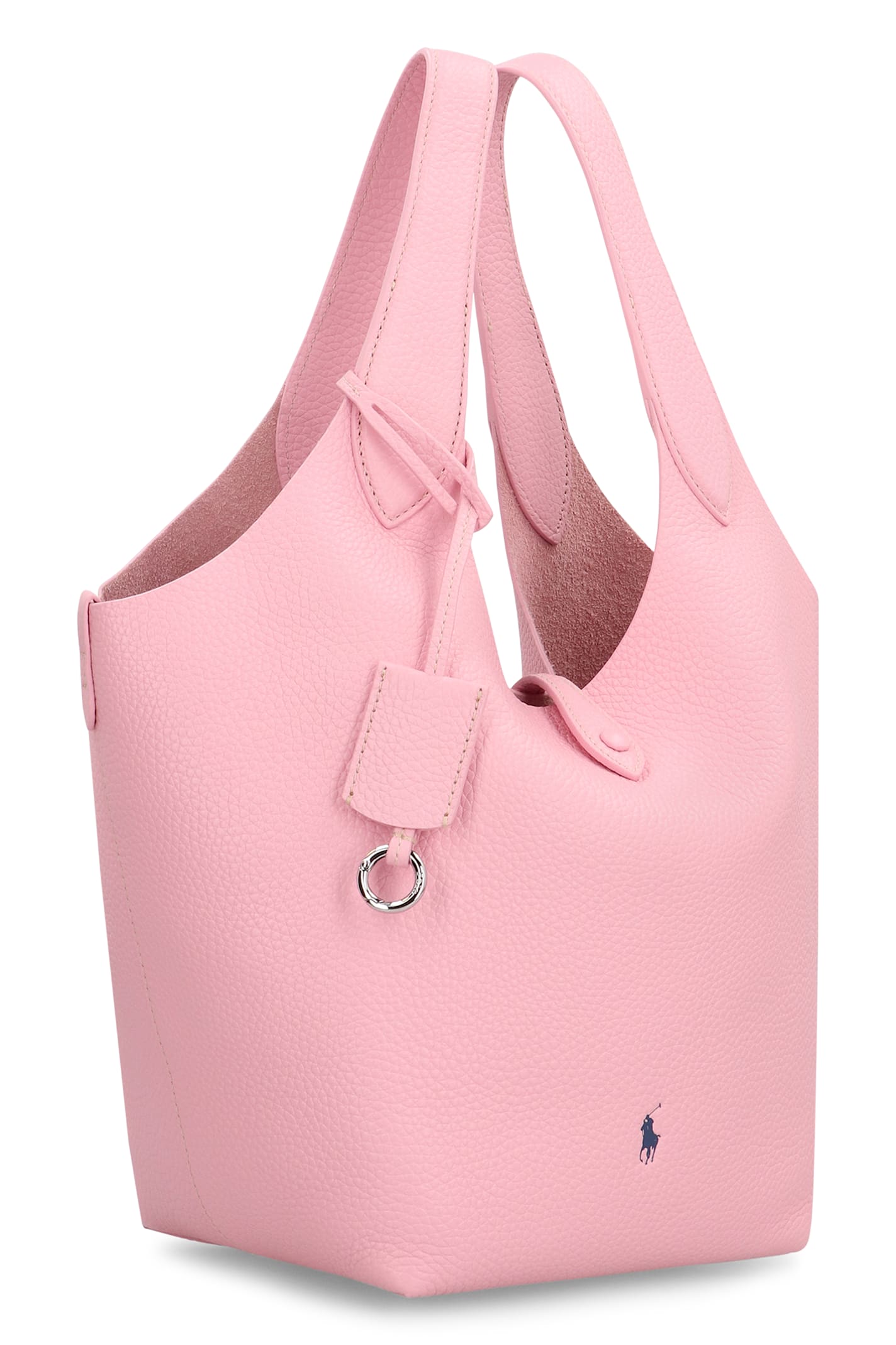 Polo Ralph Lauren Polo Play Leather Tote In Pink
