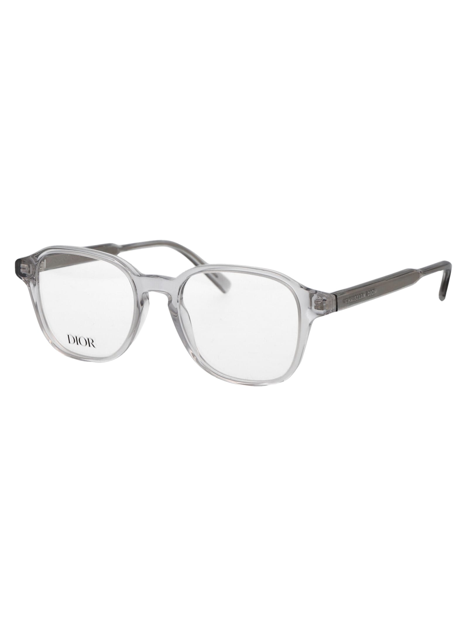 Shop Dior Botanicao S2i Glasses In 4800 Crystal/other