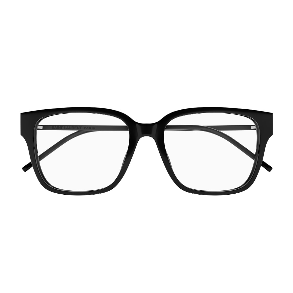 Saint Laurent Sl M48o_a/fn Linea Monogram 002 Black Glasses In Black