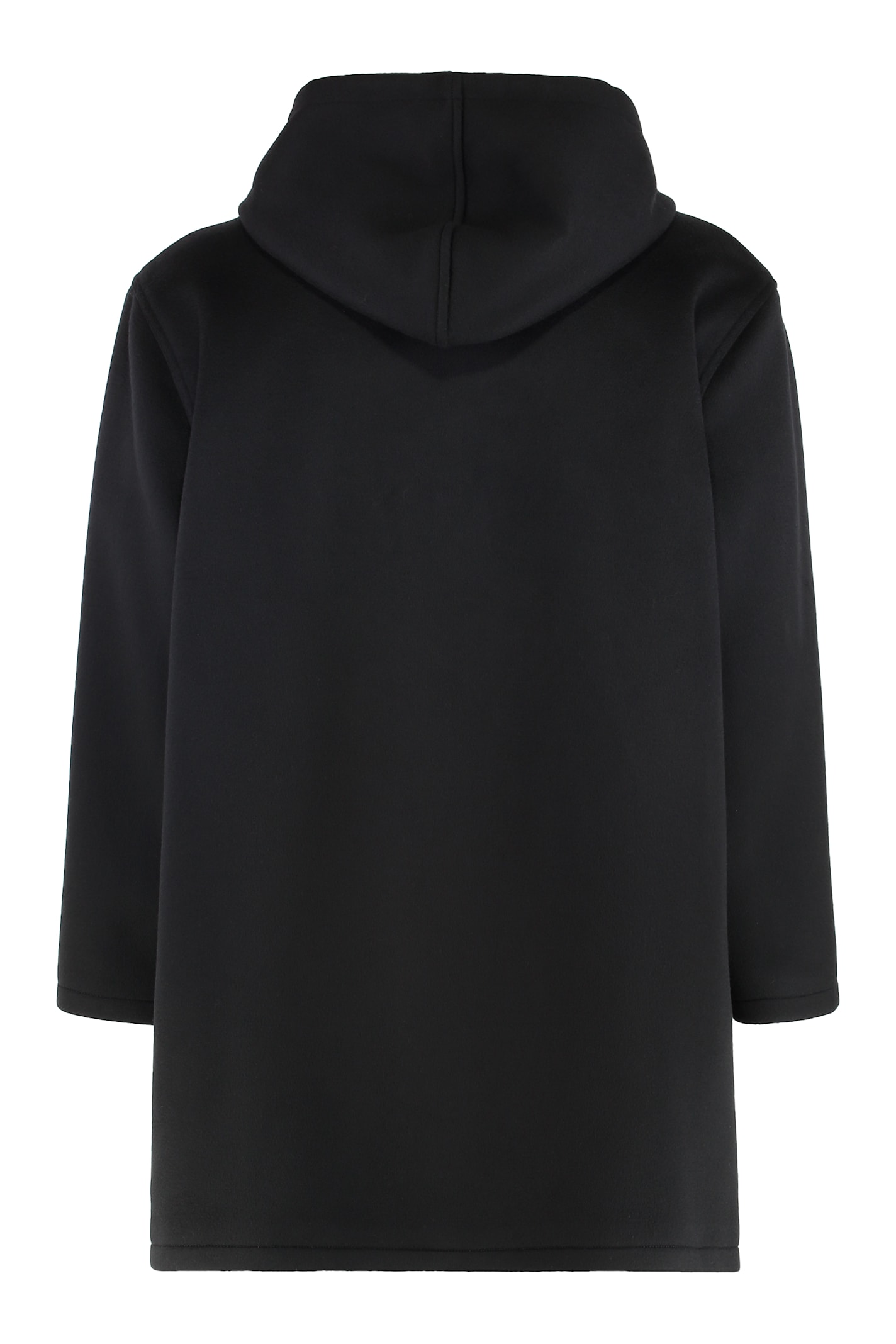 Celine Hooded Parka In Black