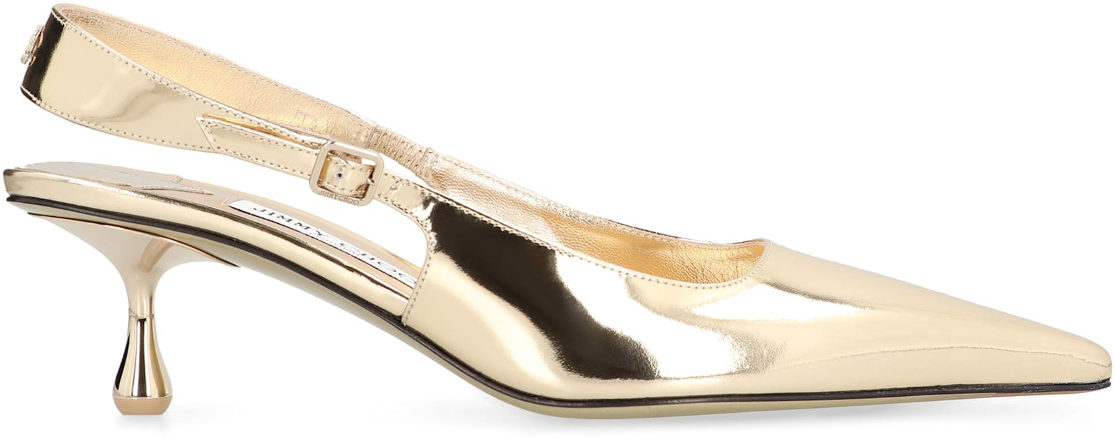 Jimmy Choo Amel 50 Pumps In Gold
