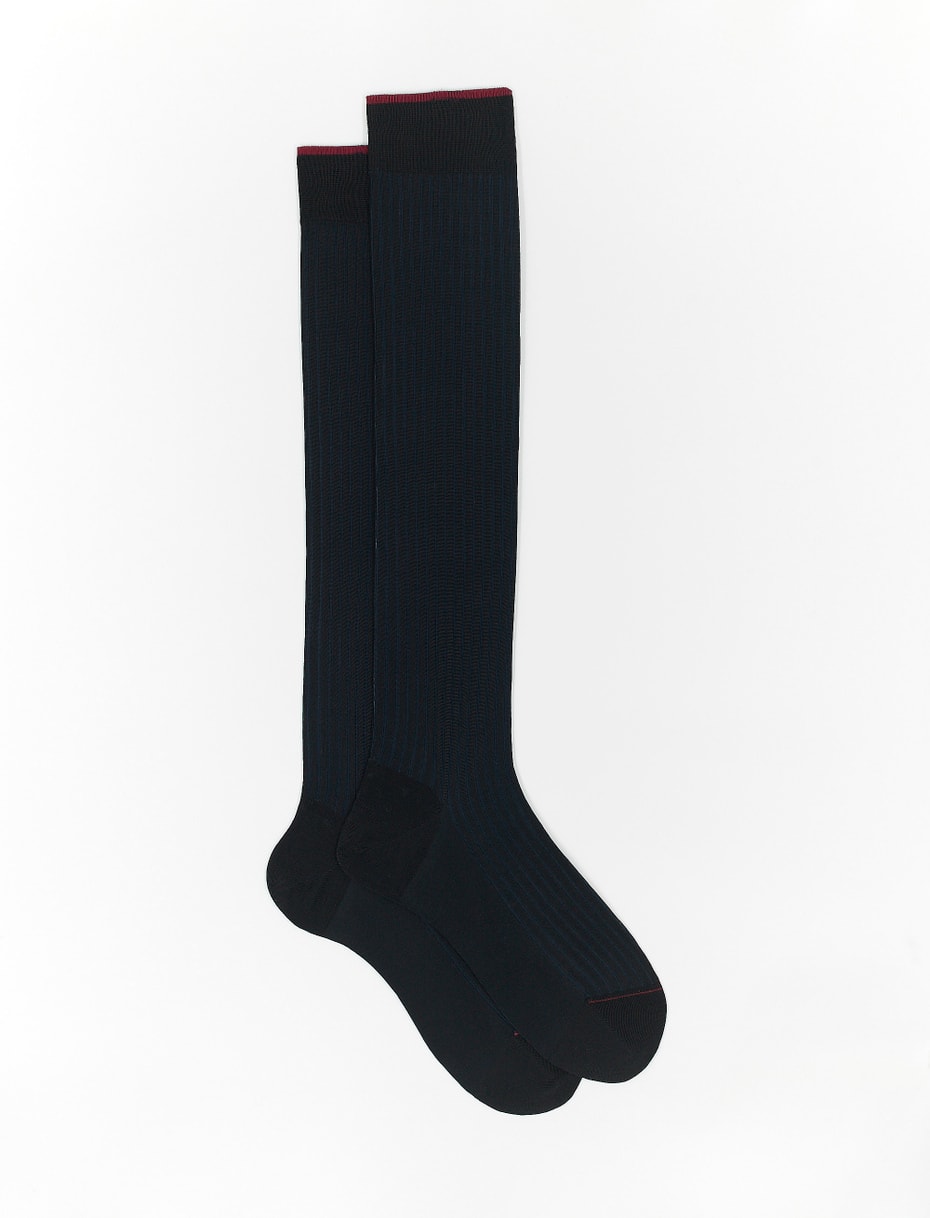 Gallo Socks In Nero Oltremare