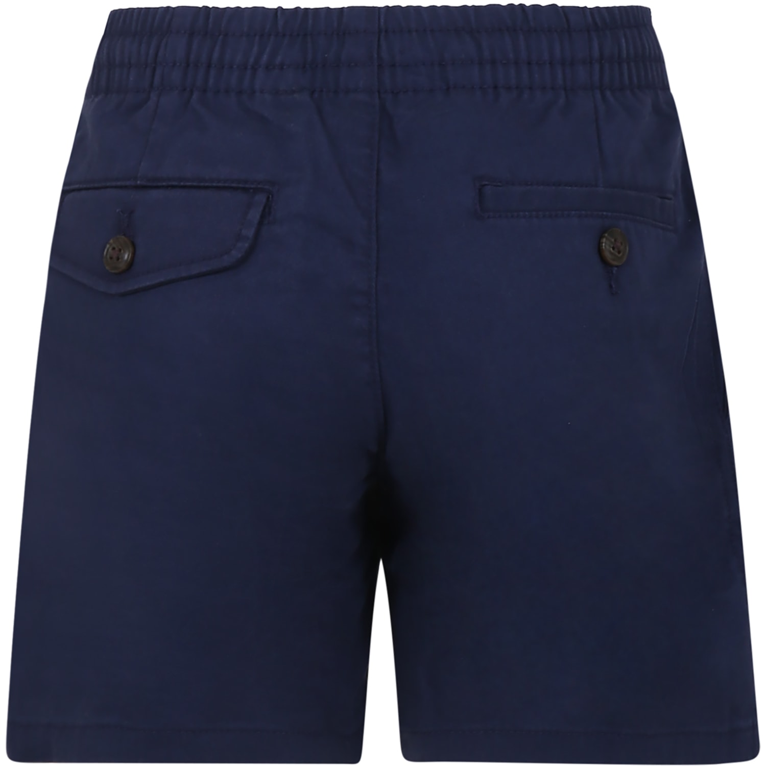 Polo Ralph Lauren Blue Shorts For Boy With Pony In Blue