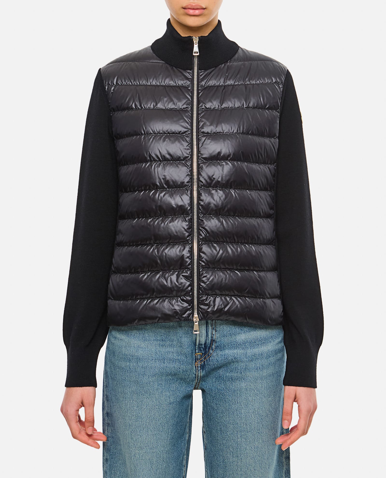 Moncler Padded Wool Cardigan