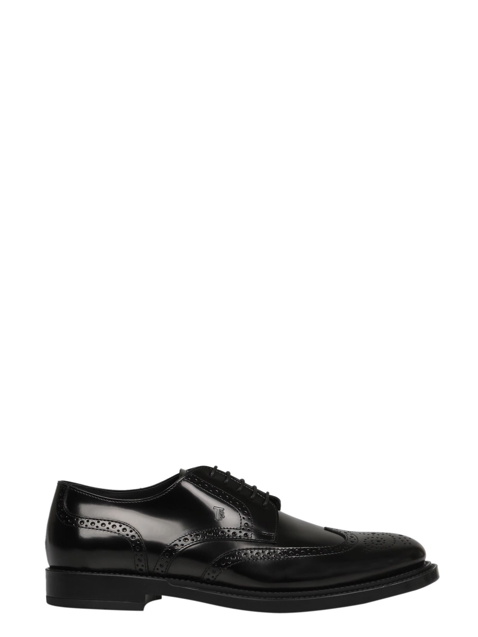 TOD'S PERFORATED DERBY SHOES,XXM62C00C10AKT B999