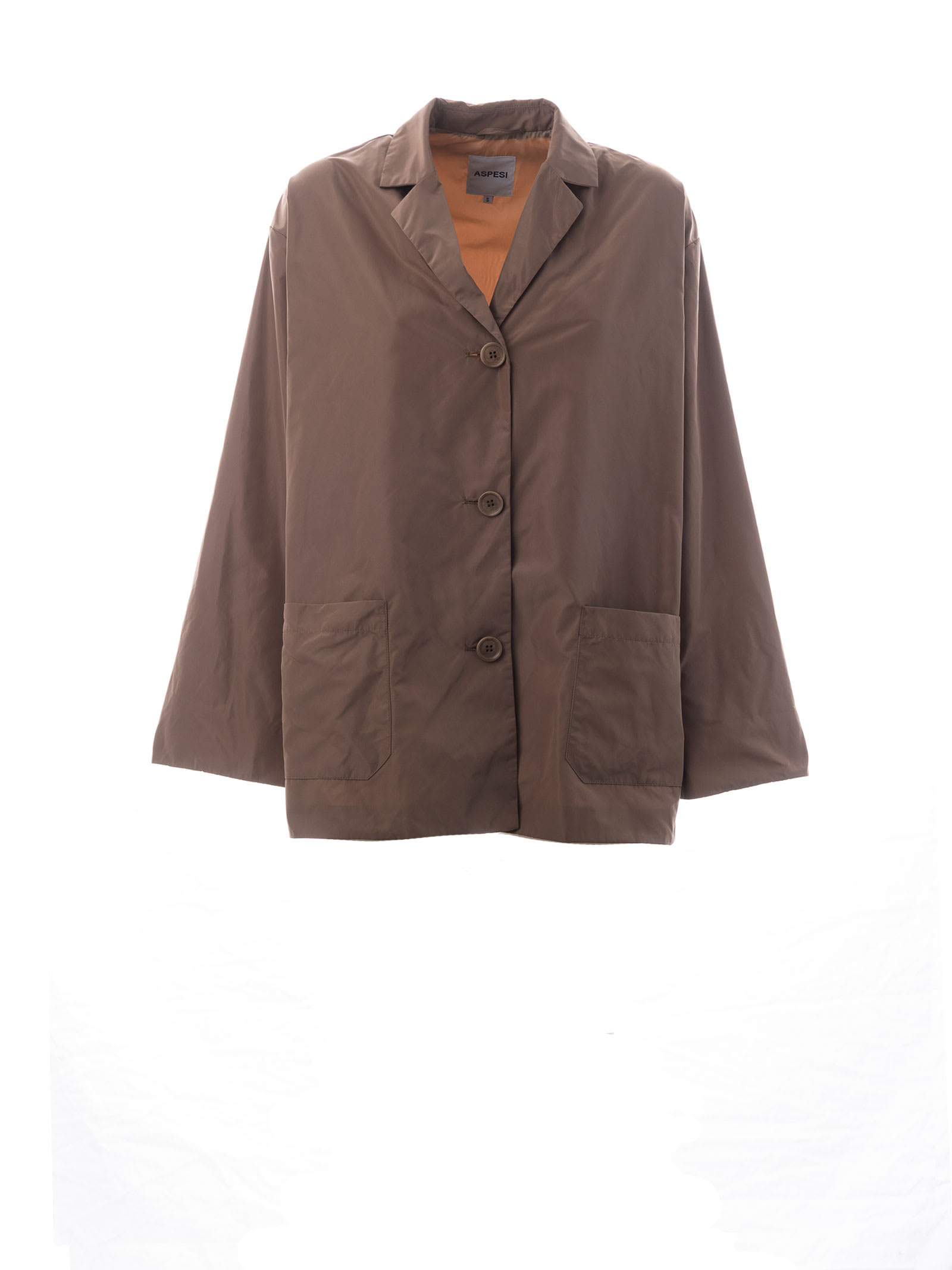 Aspesi Annemarie Jacket In Tortora