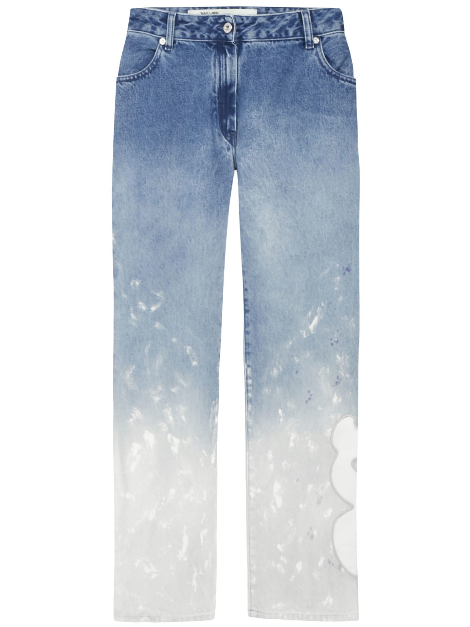 Off-white Jeans In Blue