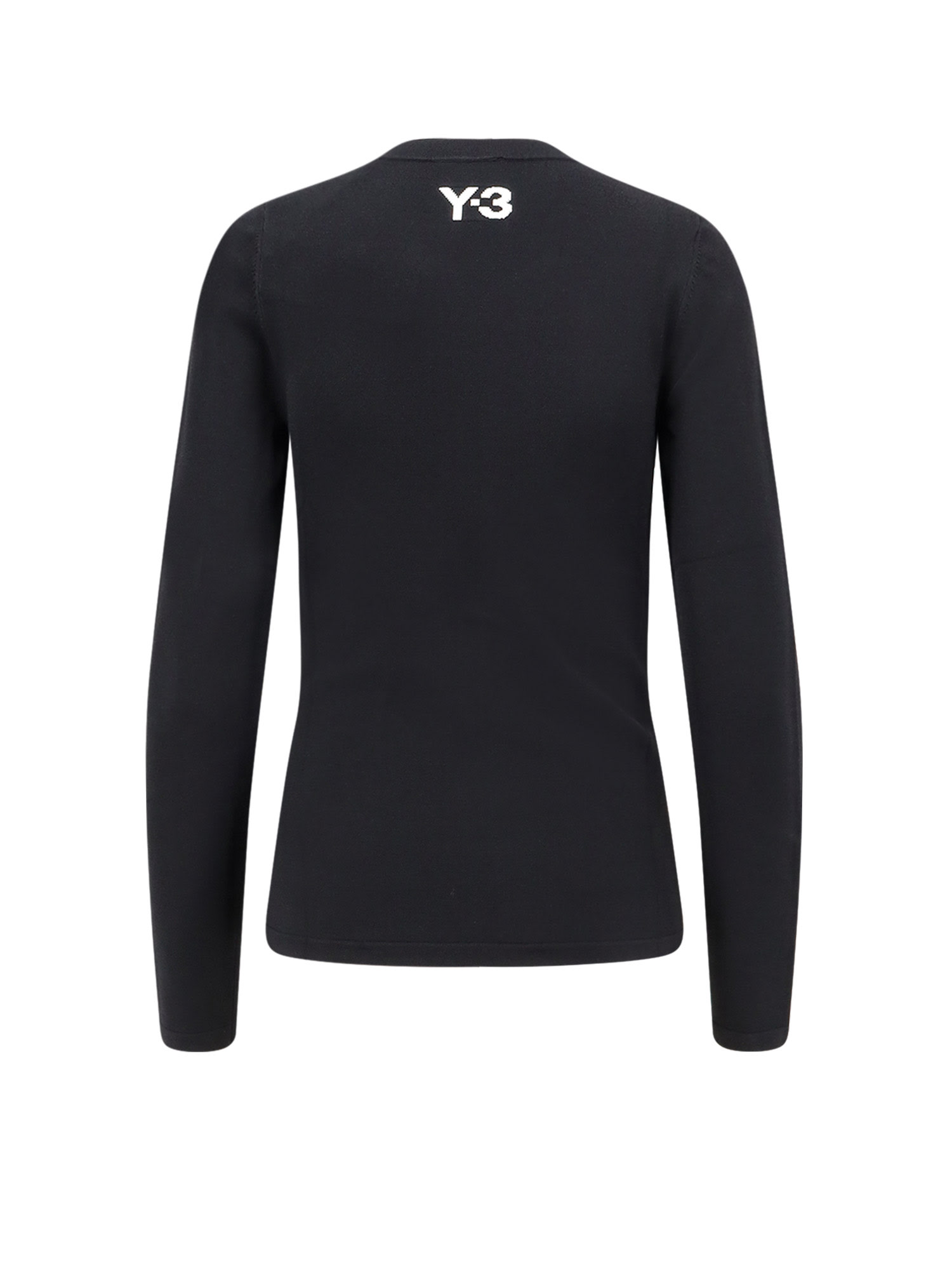 Y-3 Viscose And Recycled Polyester T-shirt In Black