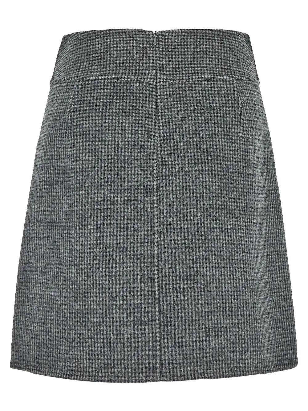 'S MAX MARA STONE MINI SKIRT 