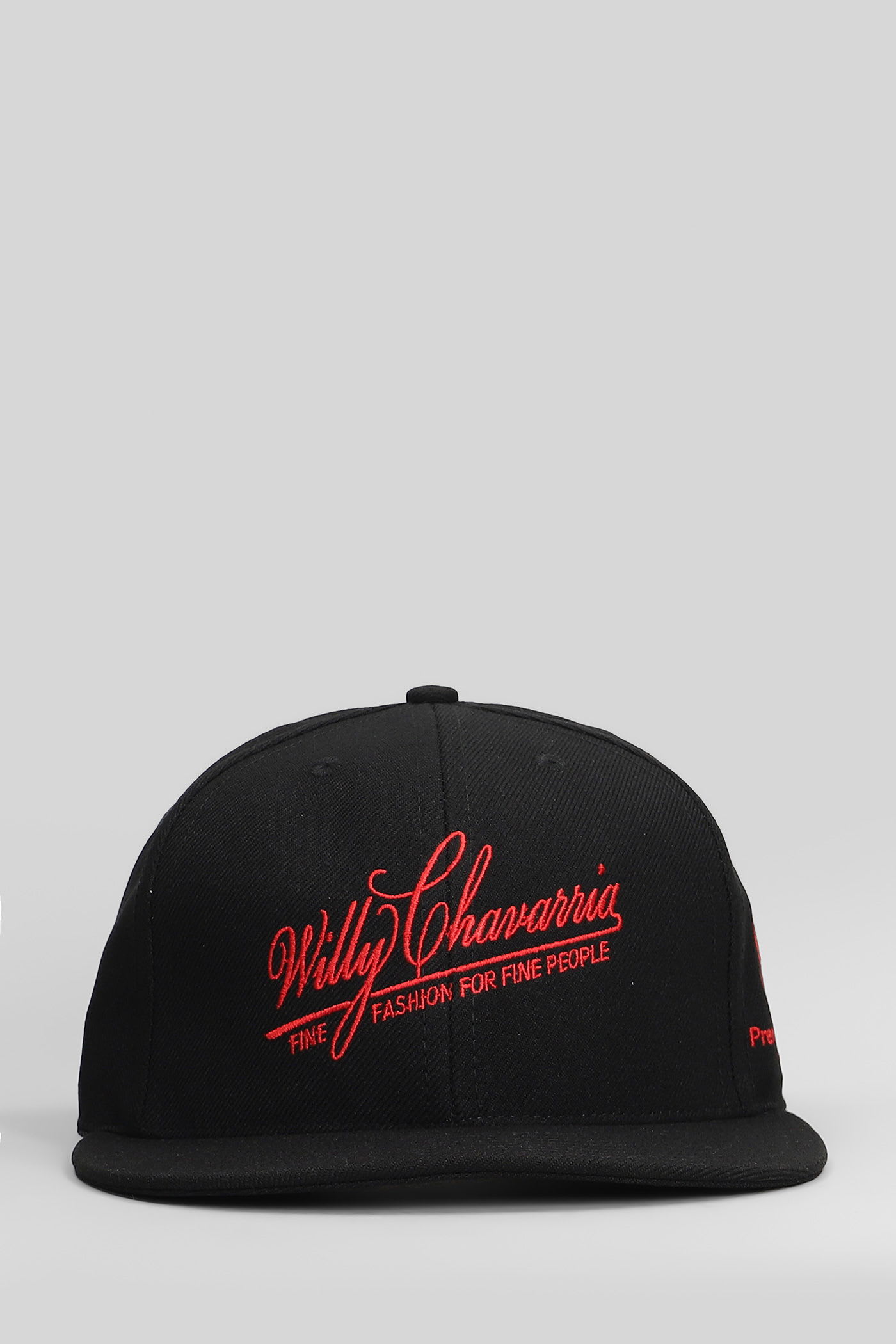 Willy Chavarria Hats In Black Cotton In Black