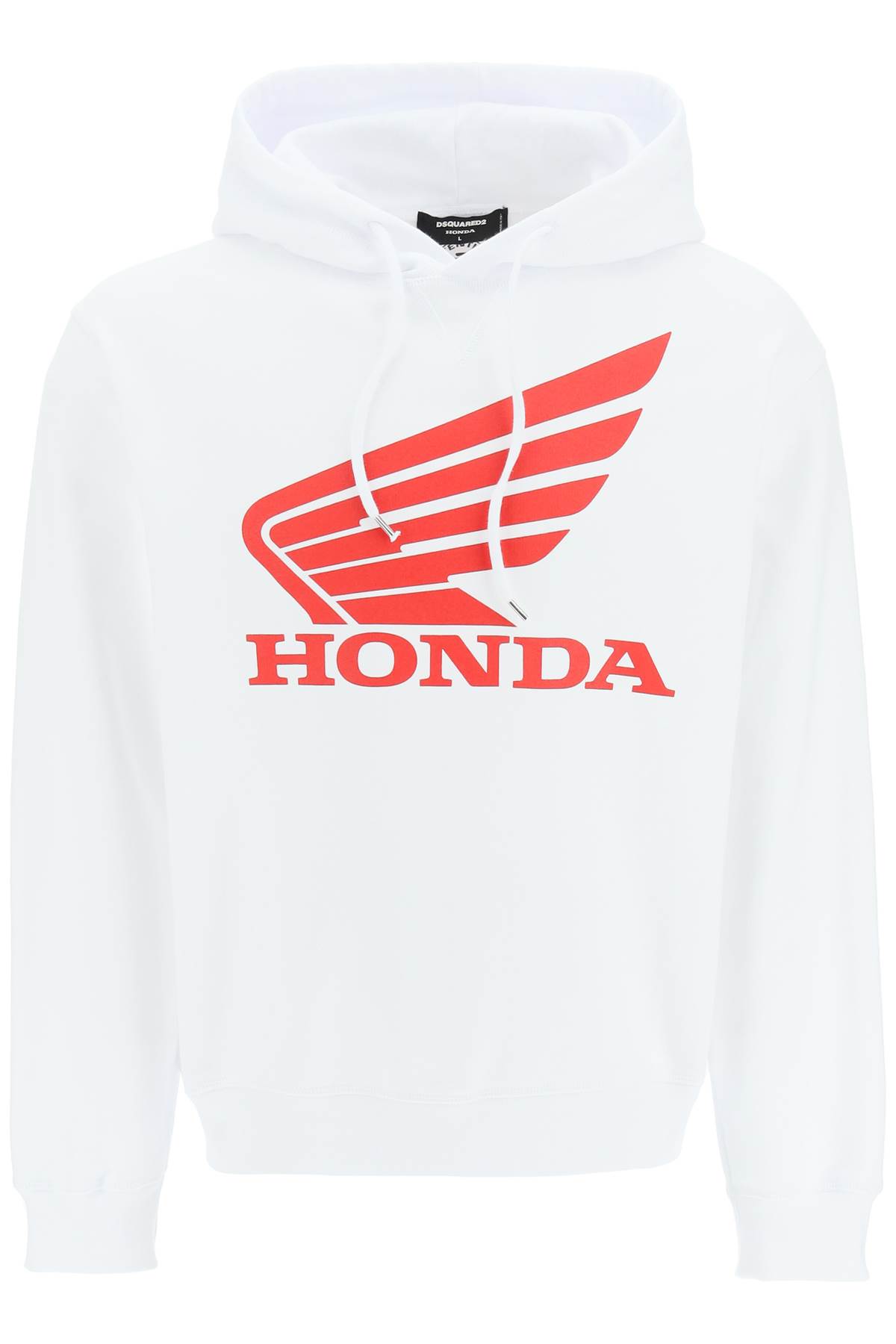 Dsquared2 Graphic-print Hoodie In White (white)