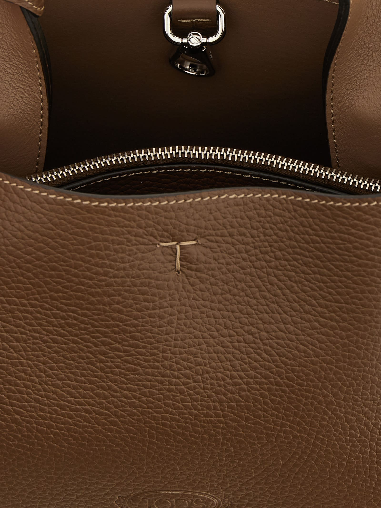 Tod's Apa Micro Handbag In Brown