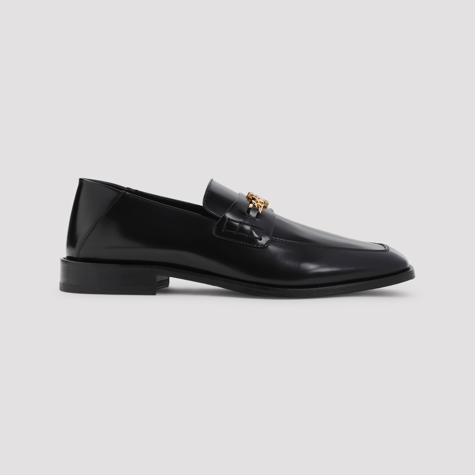 Amiri Purse-on Loafer With Chain Detail In Black
