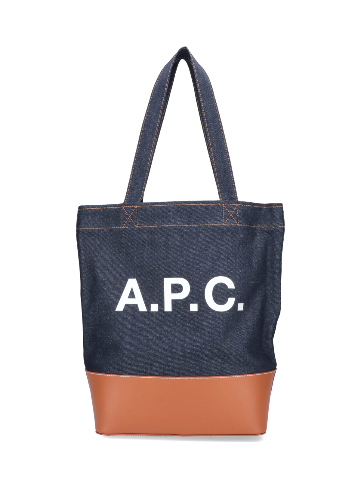 Shop Apc A.p.c. - Axelle Tote Bag In Blu