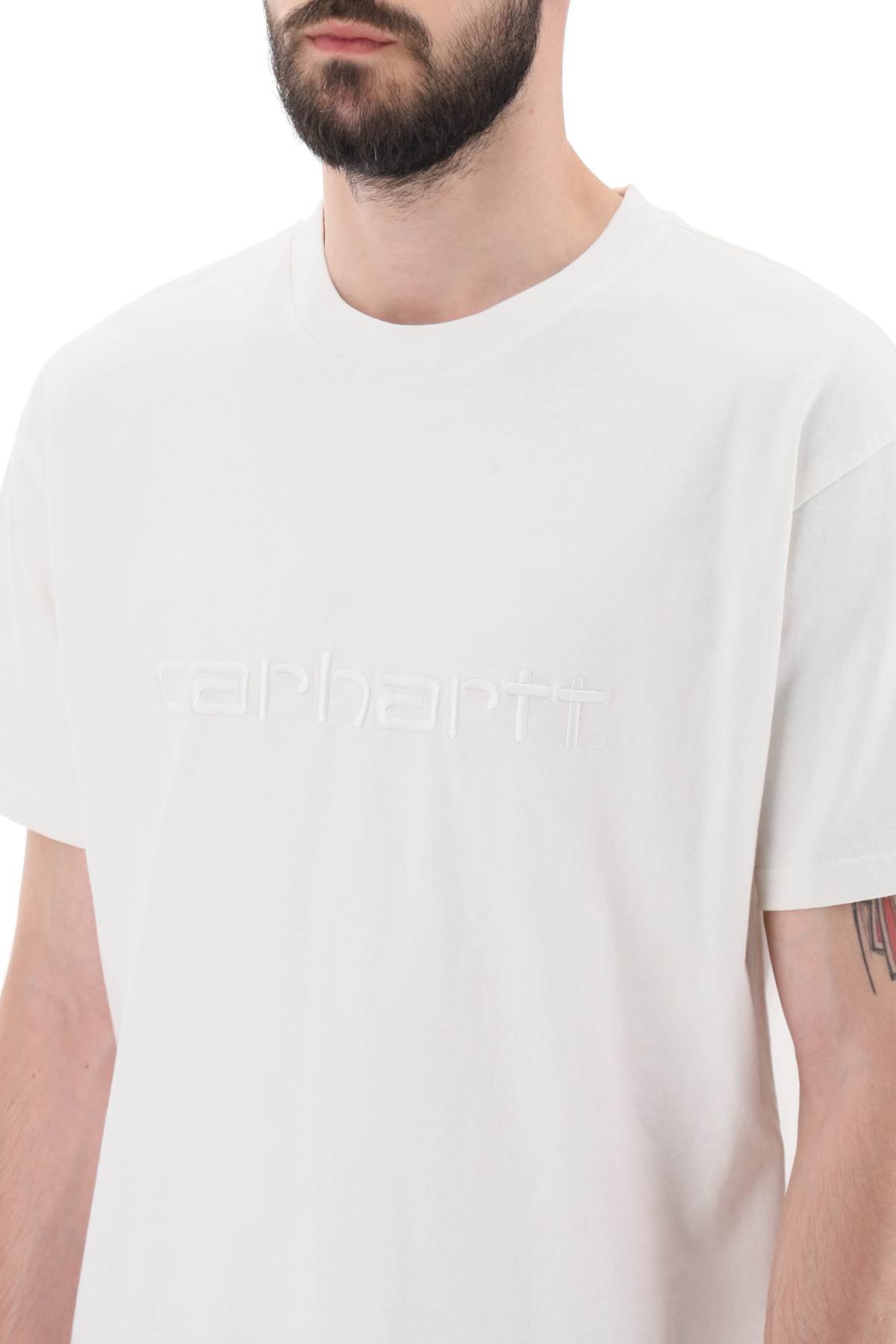 Shop Carhartt Duster T-shirt In White (white)