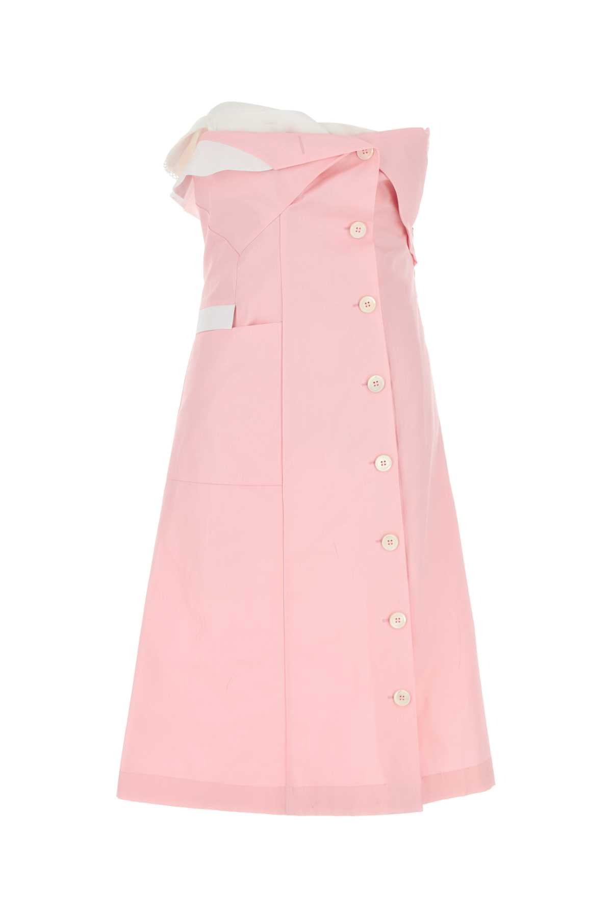 Pink Poplin Dress