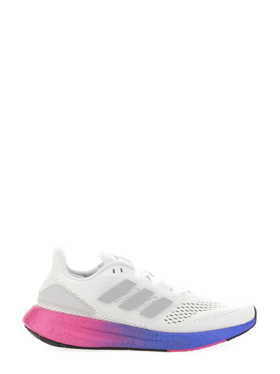 Adidas Originals Pureboost 22 Low-top Mesh Sneakers In White
