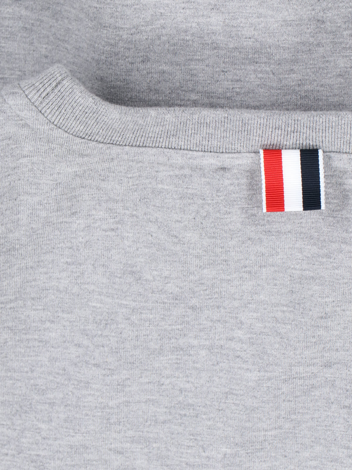 Shop Thom Browne 4-bar T-shirt In Gray