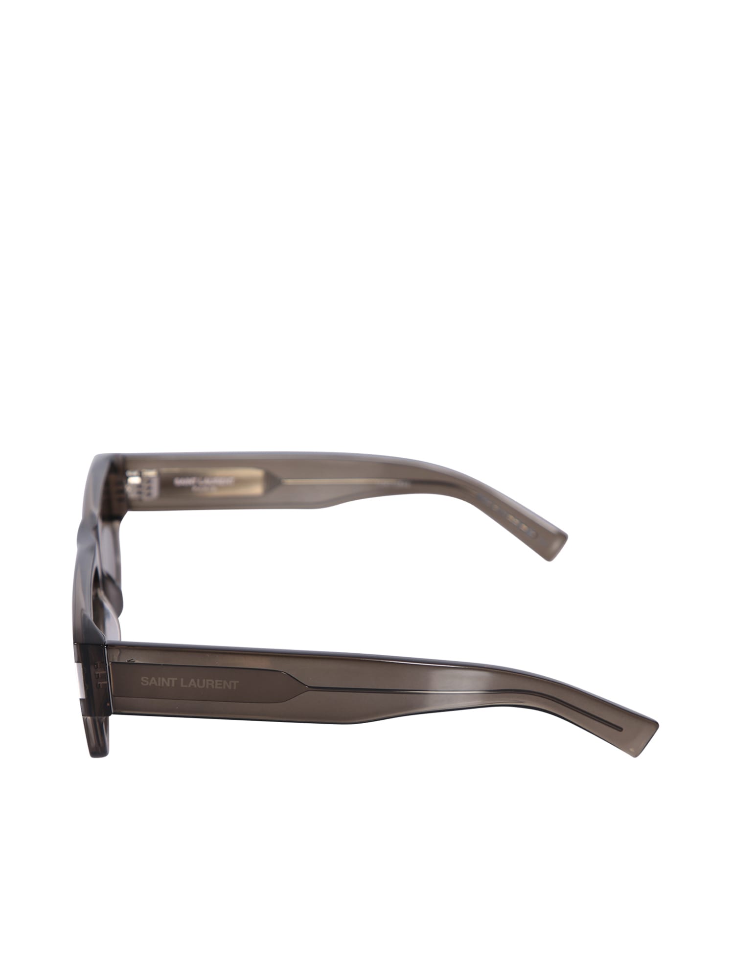 Shop Saint Laurent Sl 659 Brown Sunglasses