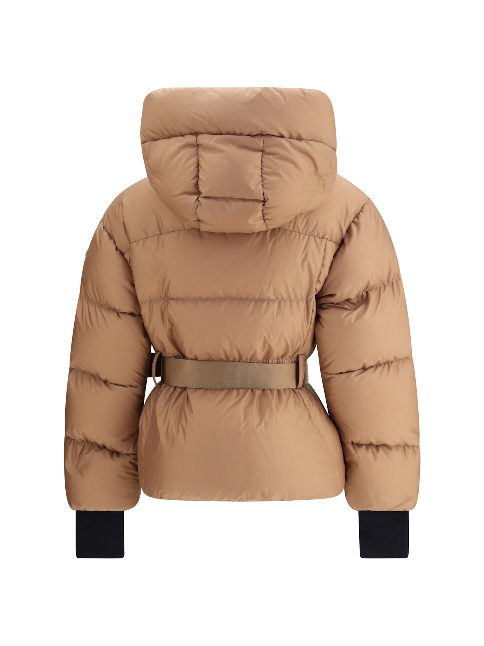 Moncler Nisene Short Down Jacket In Brown