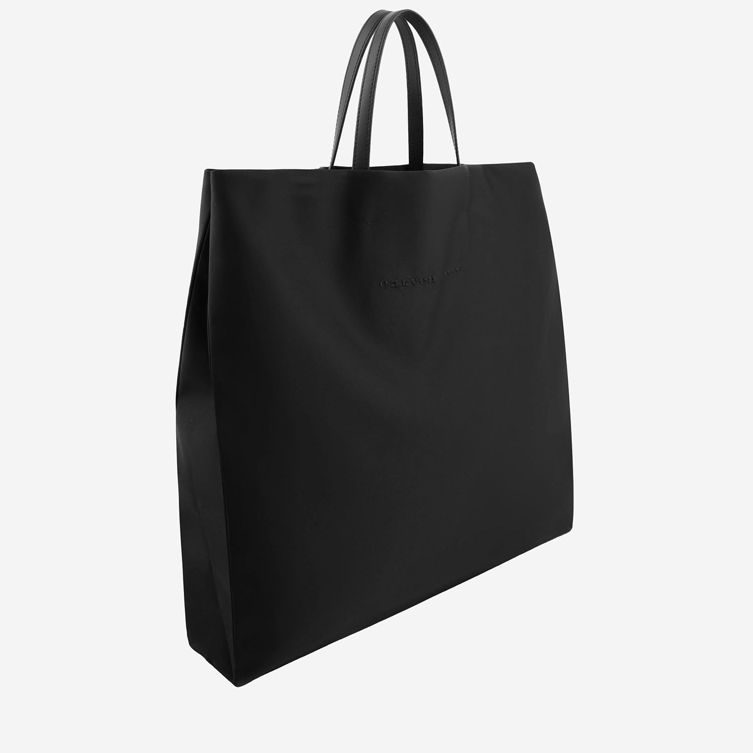 CARVEN SATIN JEANNE TOTE BAG