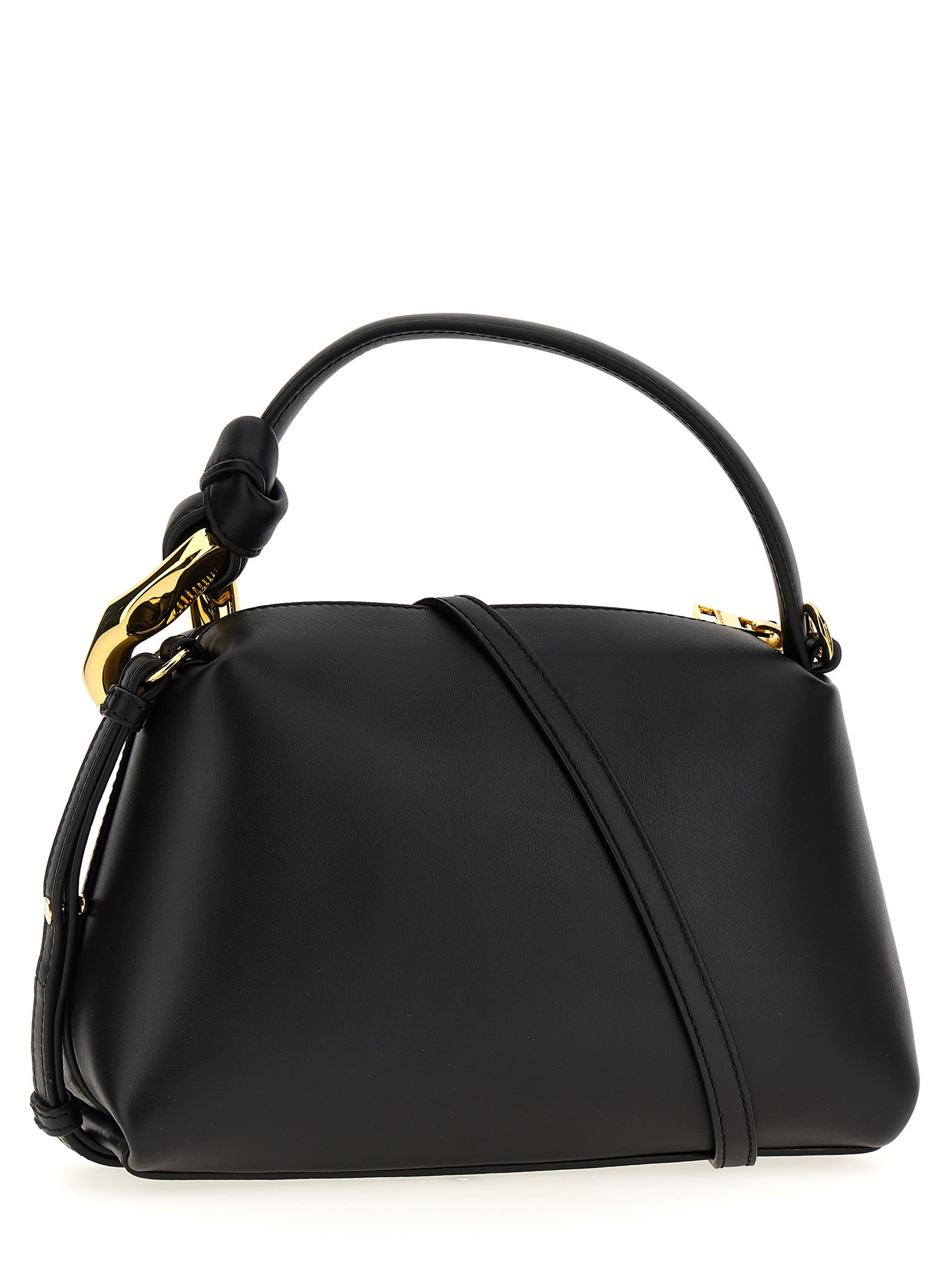 Shop Jw Anderson Jwa Corner Small Handbag In Black