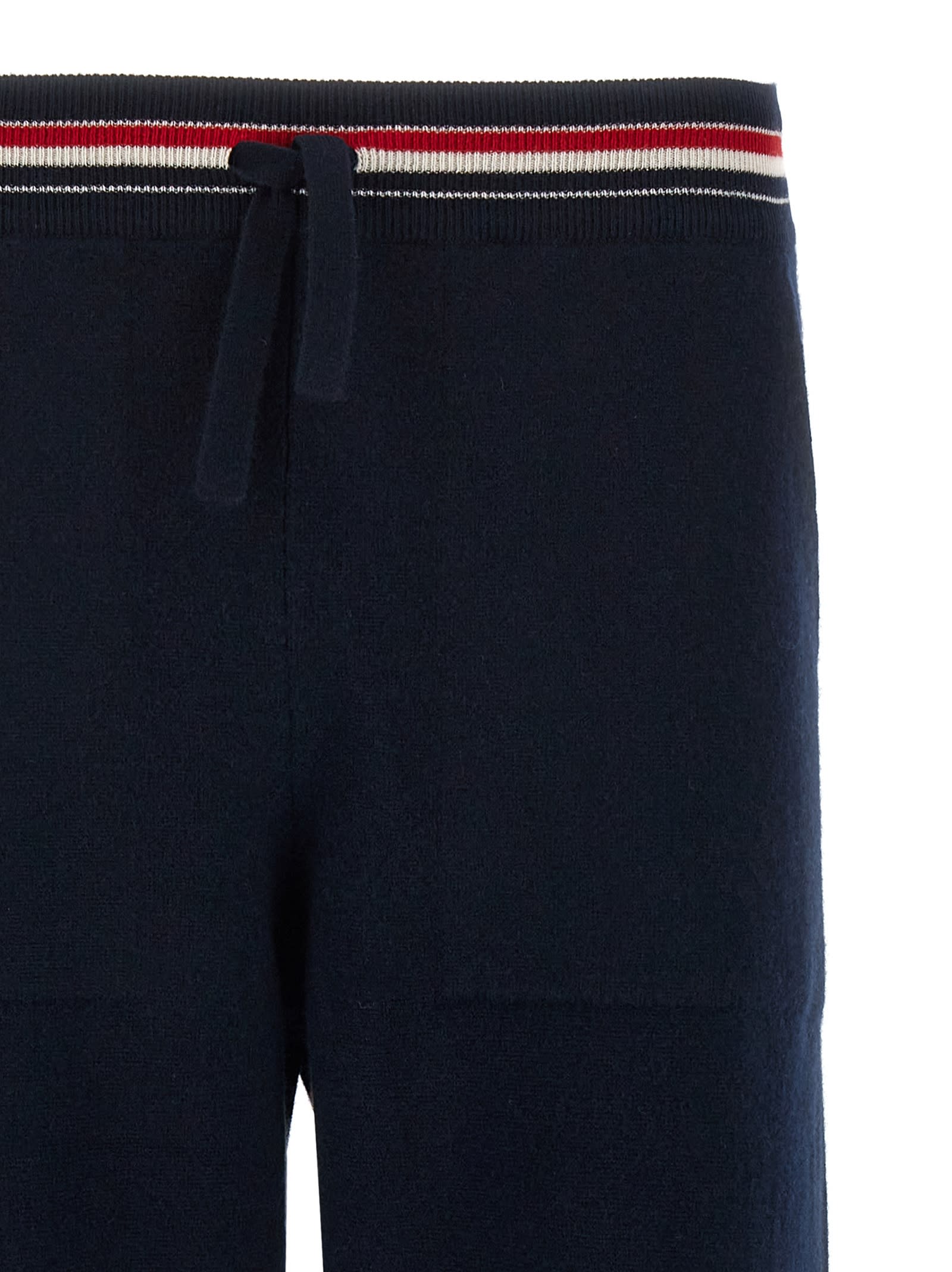 Shop Thom Browne Rwb Joggers In Blue