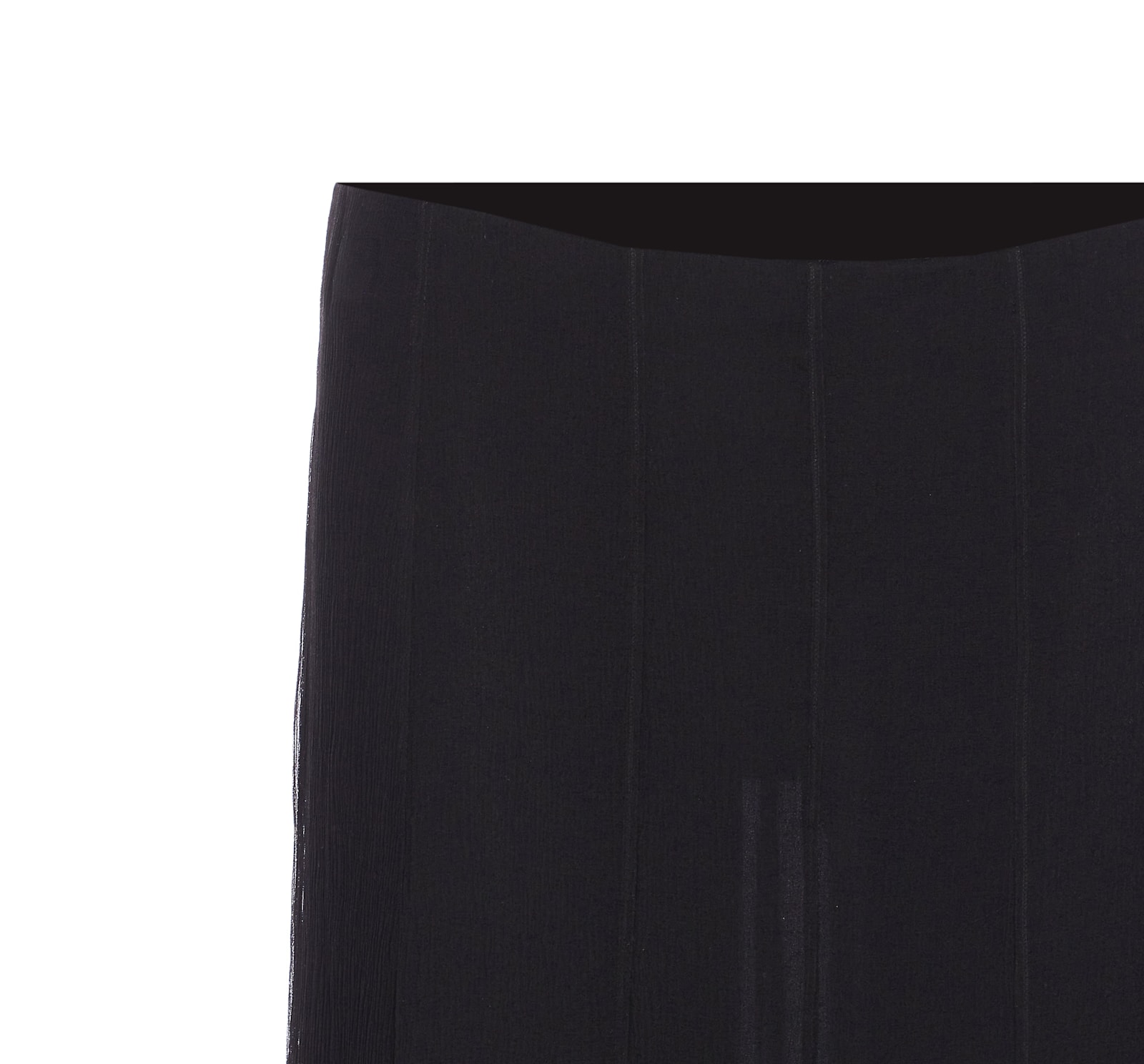 Chloé Chloè Silk Long Skirt In Black