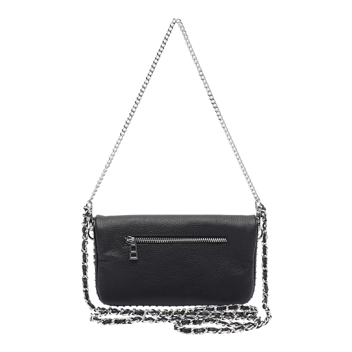 Zadig & Voltaire Nano Rock Studs Shoulder Bag In Black