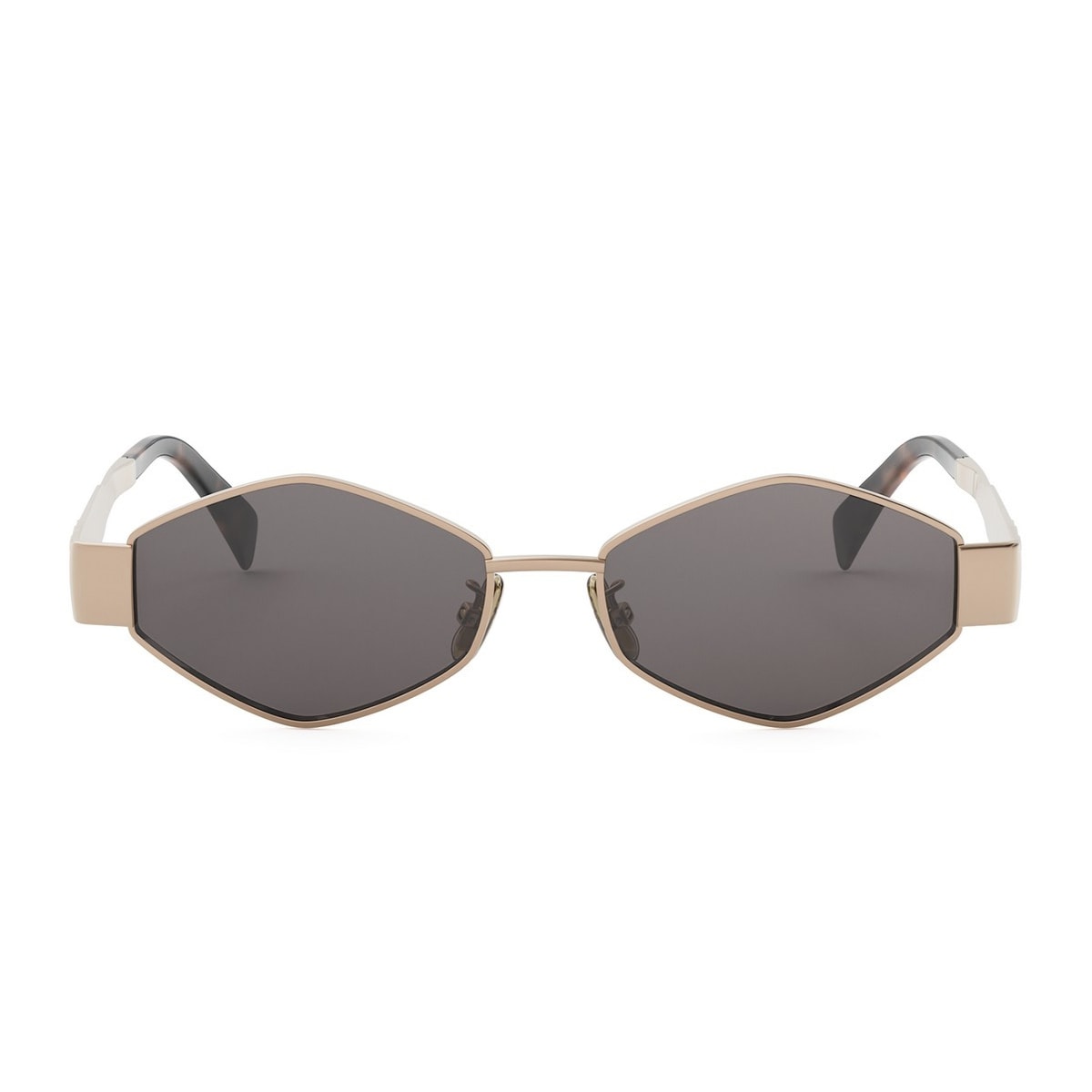 Celine Cl40254u Metal Triomphe 28a Oro Rosa Sunglasses