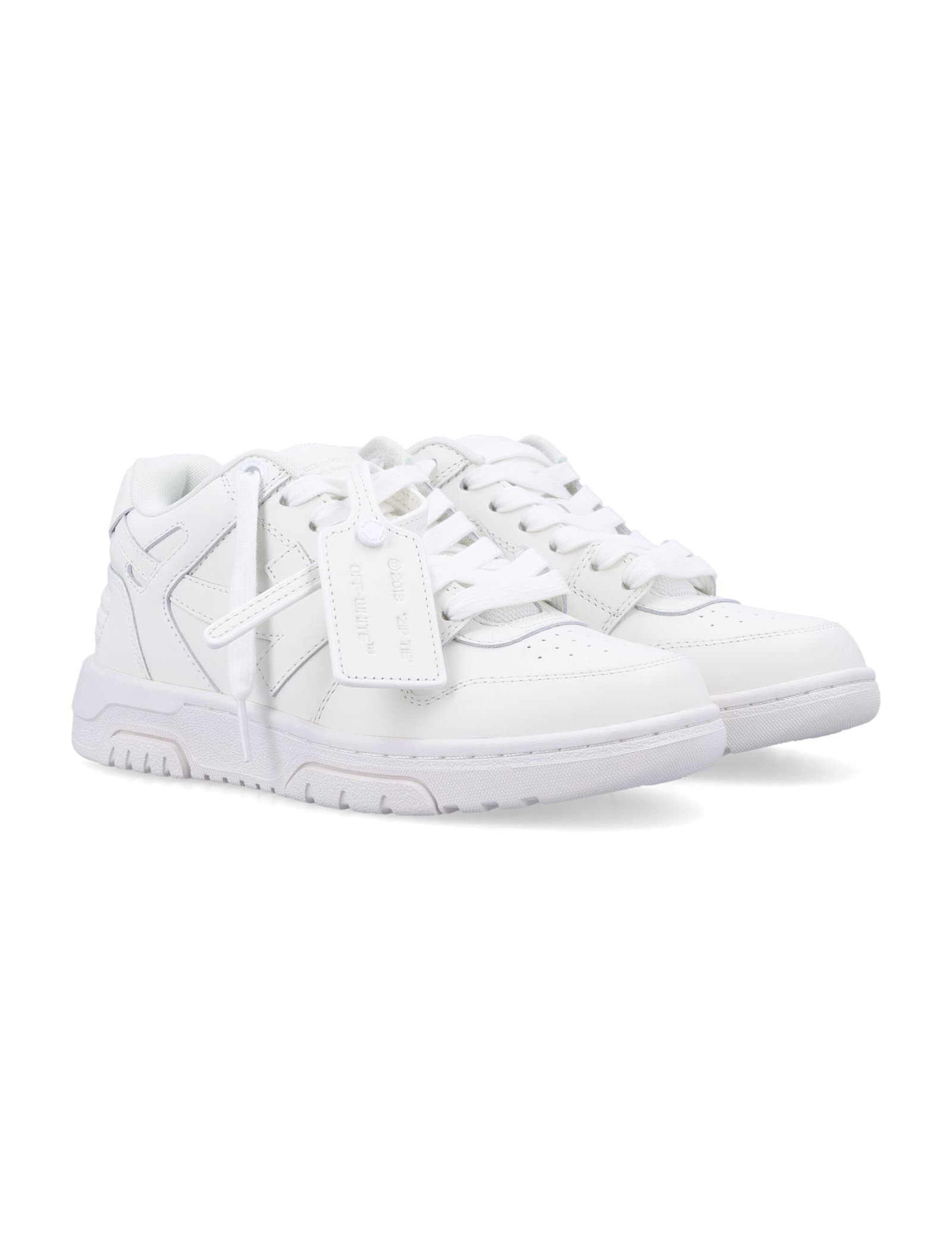 Off-white Total White Out Of Office Womans Sneakers In White