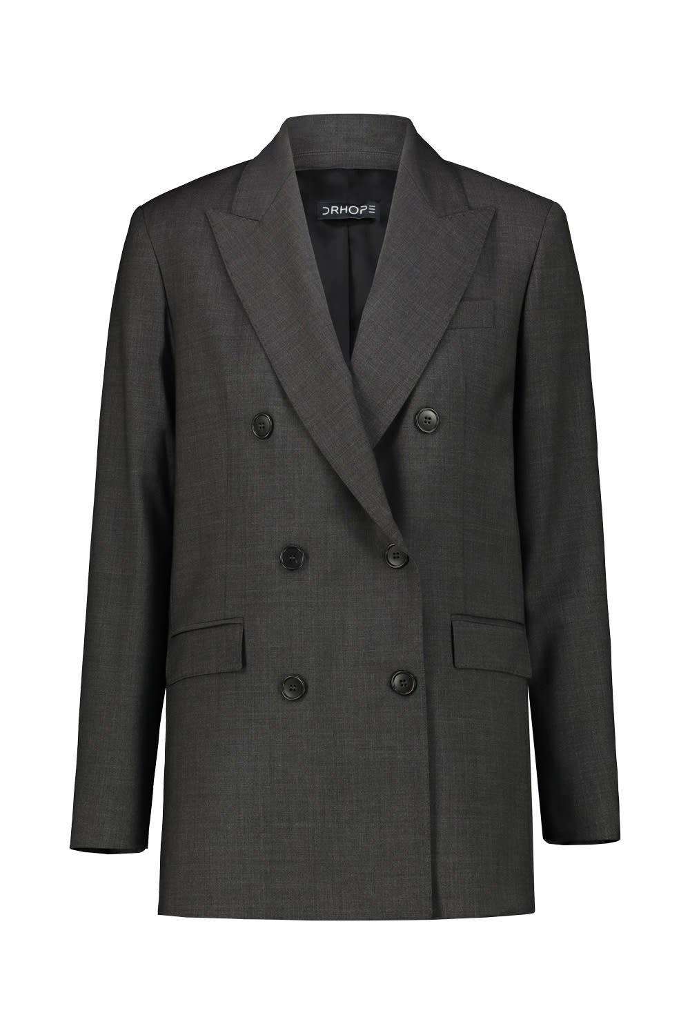 Drhope Dr. Hope Double-breasted Jacket Clothing In Gray