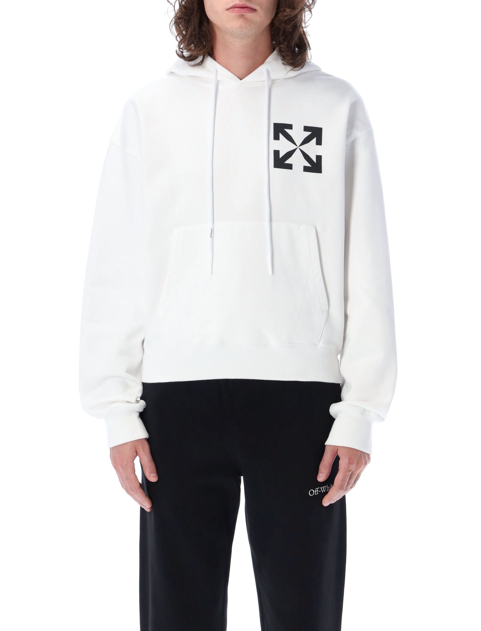 OFF-WHITE SINGLE ARROW OVER HOODIE