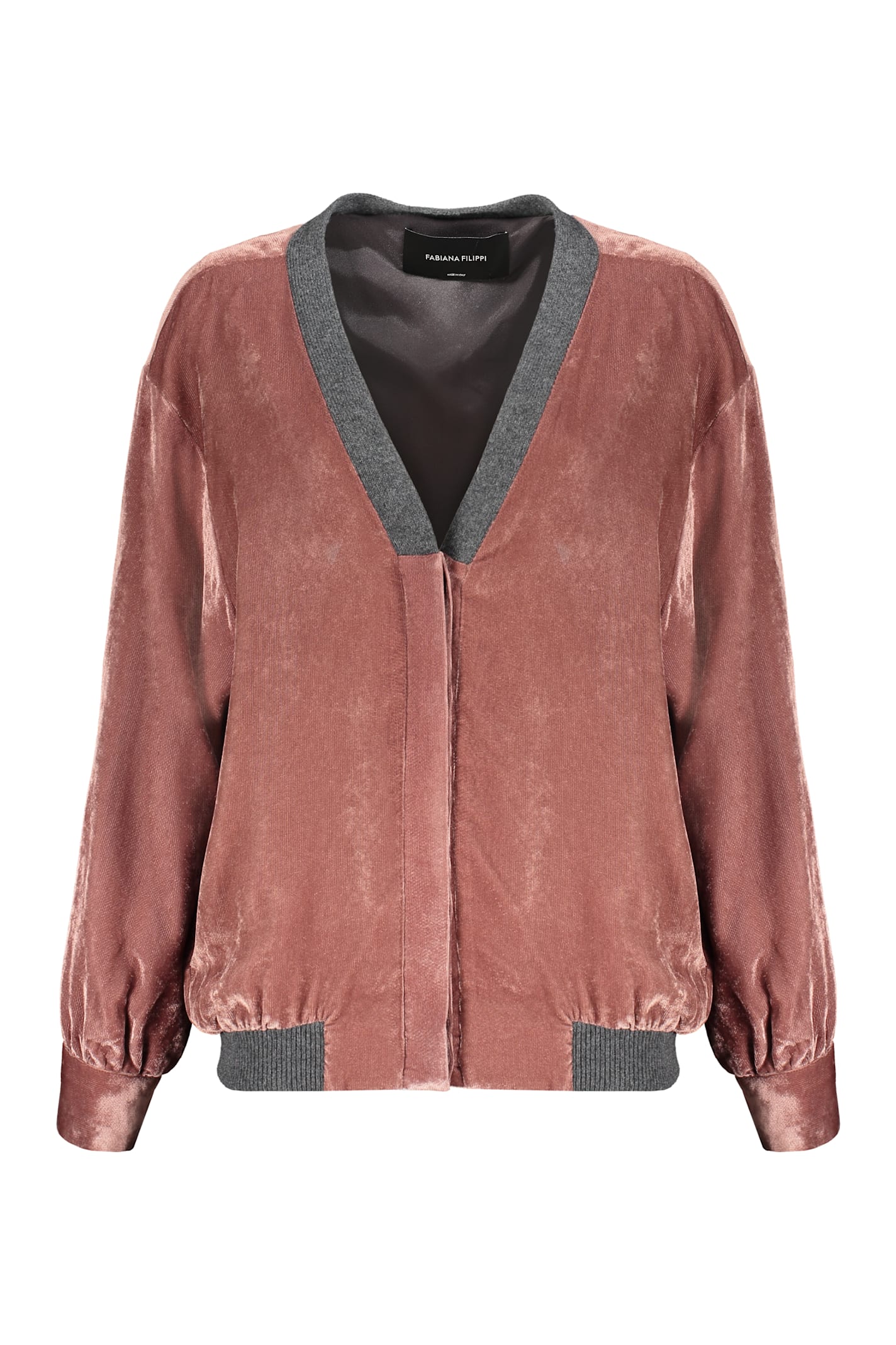 Velvet Bomber Jacket