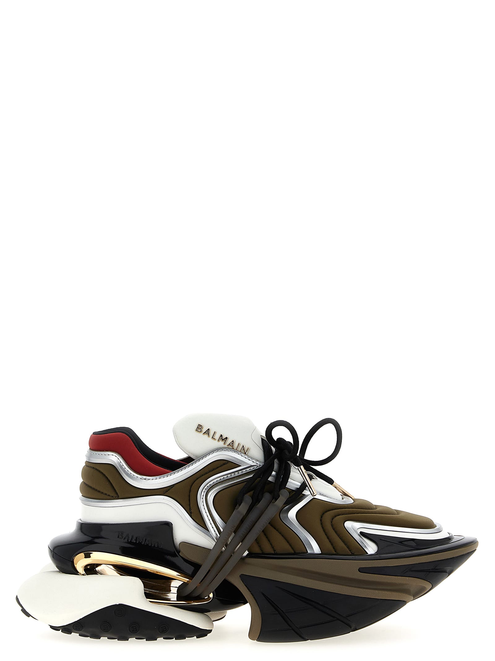 Balmain Unicorn Wave Sneakers Multicolor In Multi