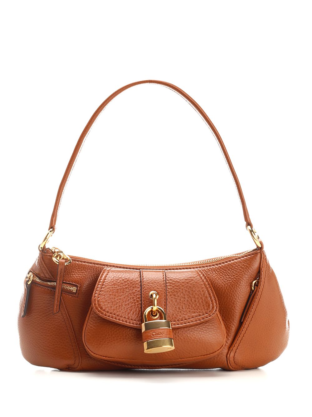 Shop Chloé The 99 Shoulder Bag In Brown