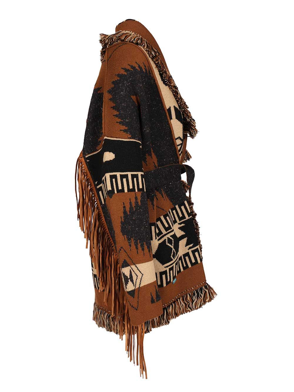 Alanui Dreamscape Cardigan In Multi